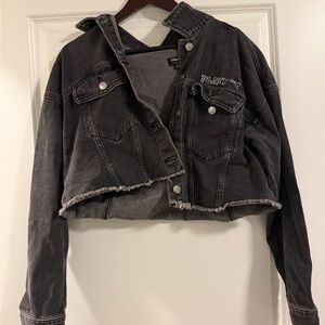 PacSun Black Jean Jacket